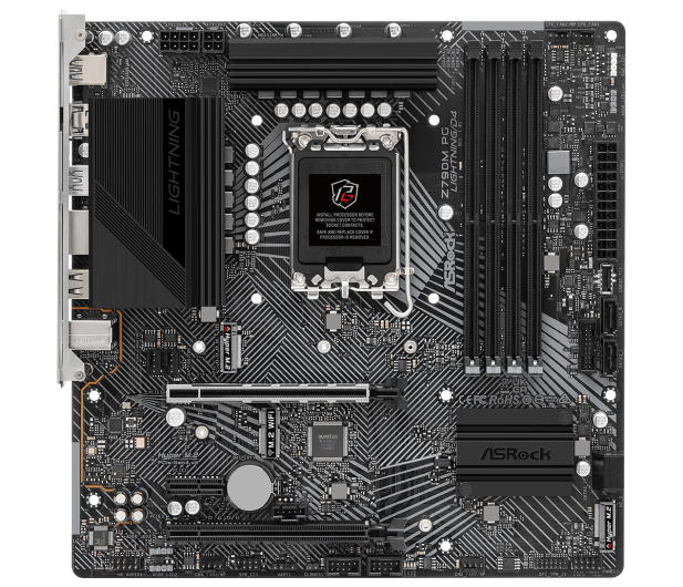 ASRock Z790M PG Lightning DDR4 - 1084687 - zdjęcie 4